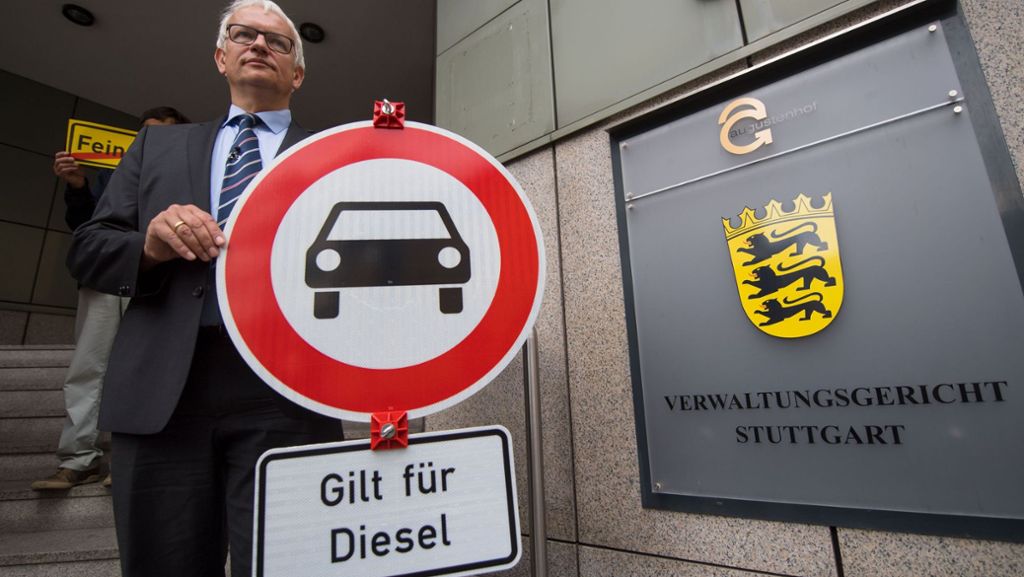 Stuttgarter Diesel-Urteil: CDU will Berufung – Grüne sind dagegen