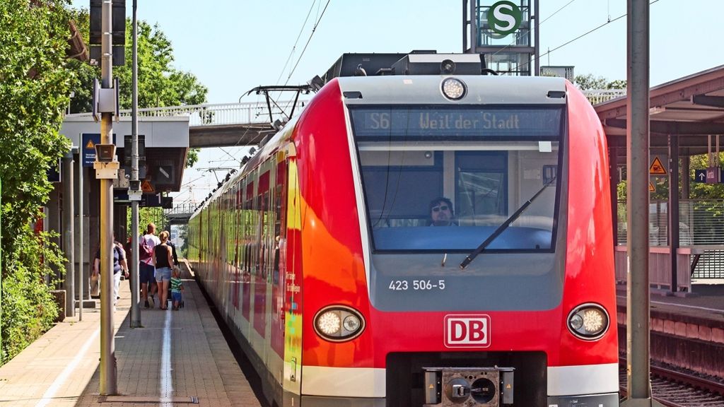 Fahrplanänderung im Strohgäu: Die S-Bahn fährt von Donnerstag bis Montagfrüh nur bis Korntal