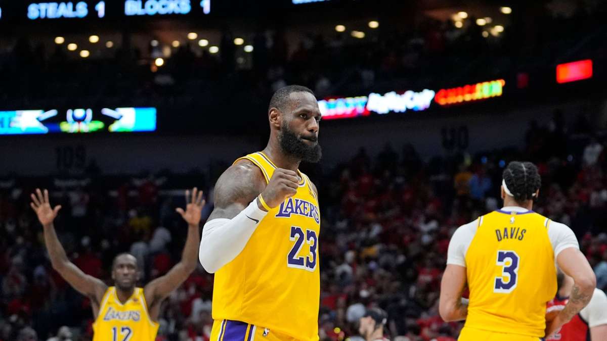 NBA: Lakers machen Playoff-Einzug mit Sieg in New Orleans perfekt