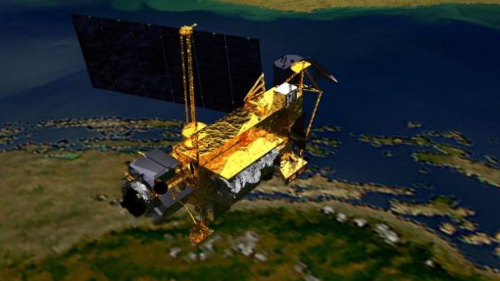 Weltraumschrott: Nasa: Satellit über Pazifik abgestürzt