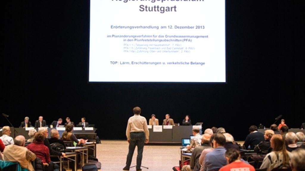 Stuttgart 21: Regierungspräsidium beendet die Erörterung