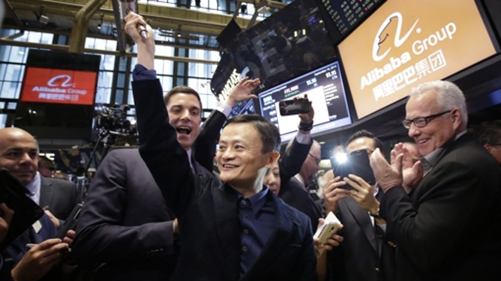 Börse feiert Alibaba: Kurs schnellt in ungeahnte Höhen