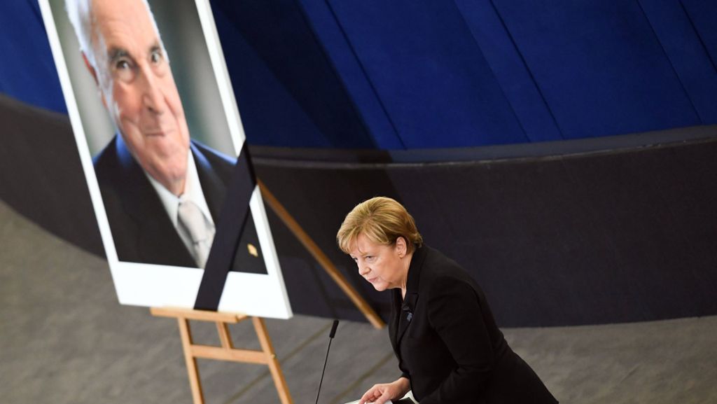 Trauerakt für Helmut Kohl: Abschied von einem großen Europäer