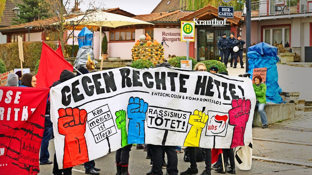 Rechtes Treffen beim Krauthof Ludwigsburg: Prominente Rechtsradikale angekündigt