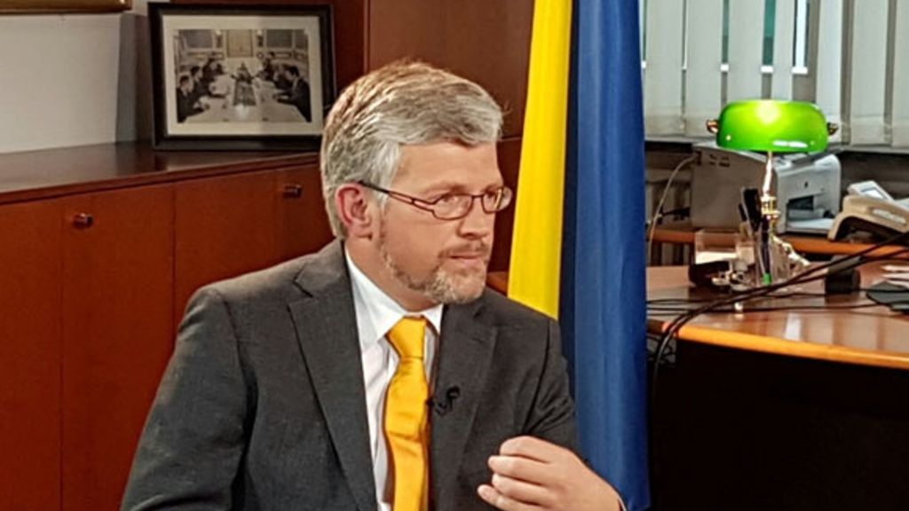 Ukrainischer Botschafter: „Wir wollen uns nur verteidigen“