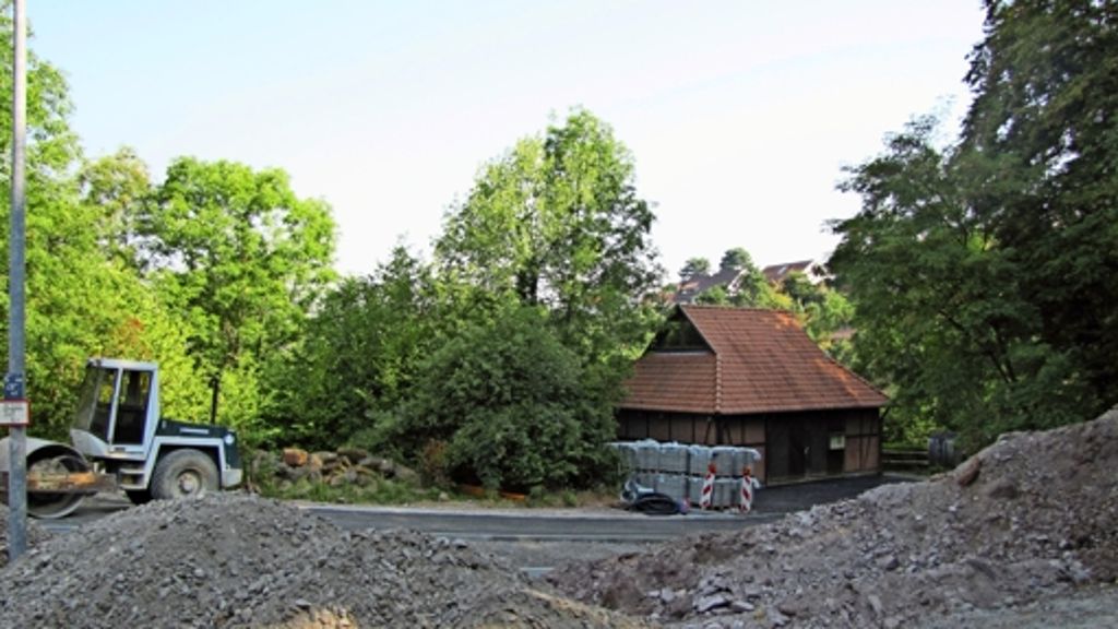 Schimmelhüttenweg in Degerloch: Baustelle: Wengerter sind zuversichtlich