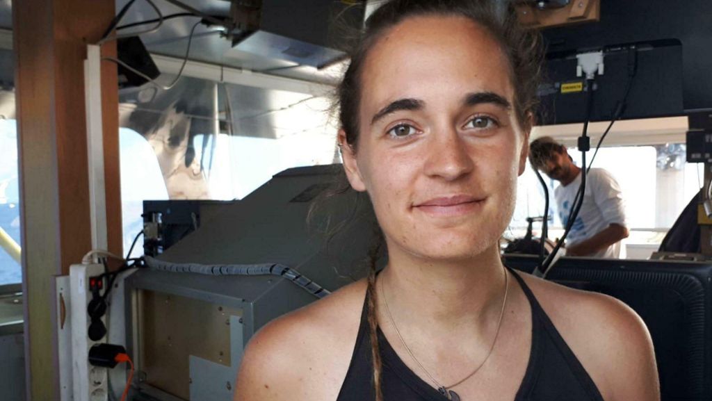 Sea Watch 3 legt in Lampedusa an: Hier kündigt Kapitänin Carola Rackete ihre Aktion im Video an