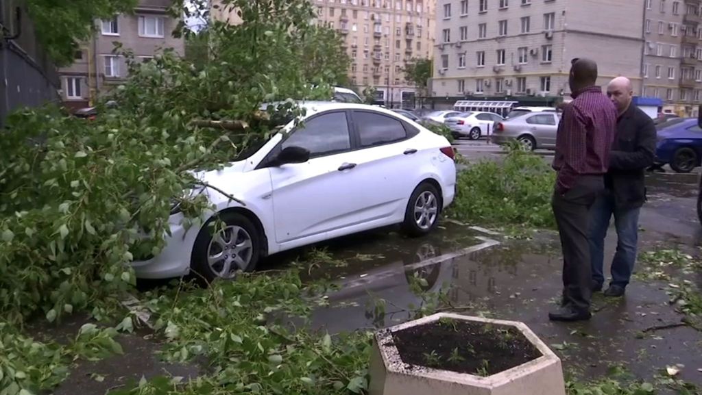 Unwetter in Moskau: Zahl der Toten steigt auf 14