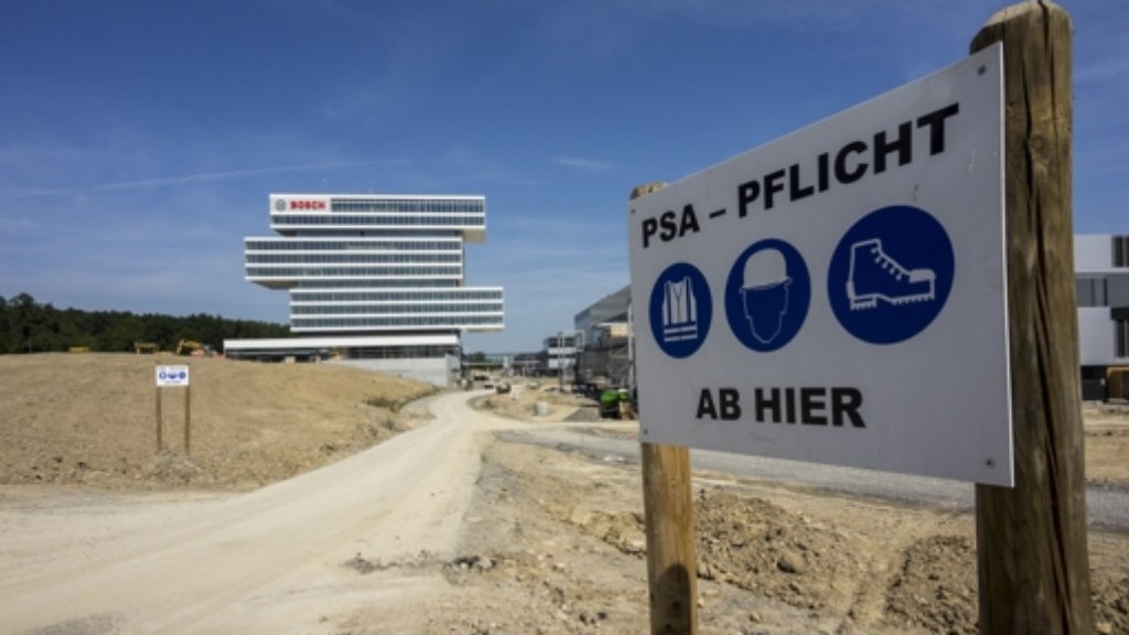 Bosch in Renningen: Jetzt beginnt der große Umzug