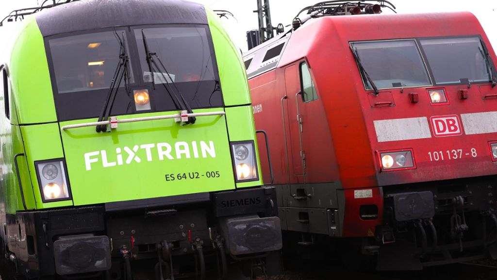 Flixtrain hält an weiteren Bahnhöfen: Mehr Zugverbindungen nach Stuttgart