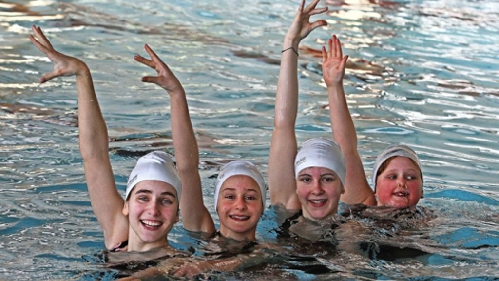 Schwimmer aus Plieningen: Schwimmende Ballerinas