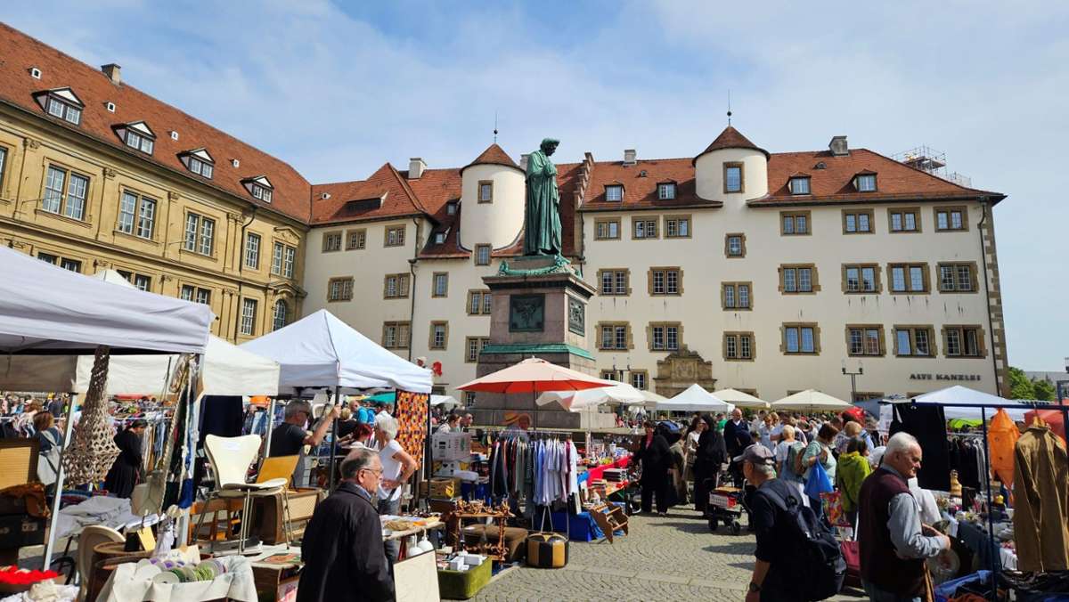 Flohmarkt in Stuttgart
