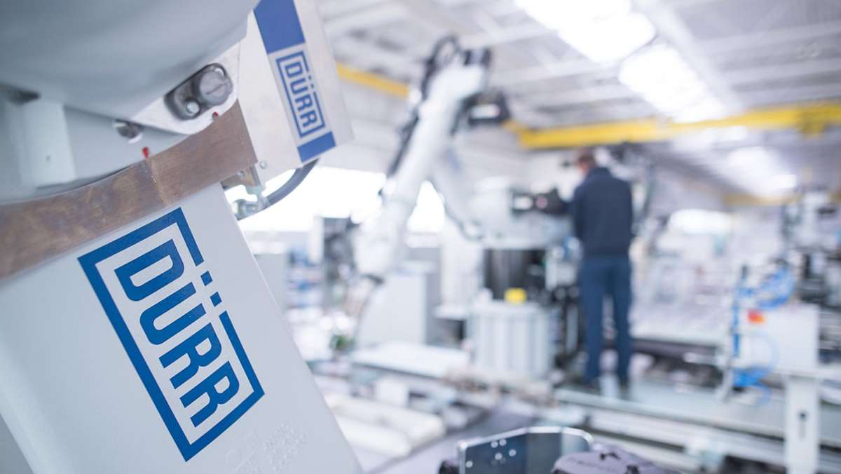 Maschinenbauer aus Bietigheim-Bissingen: Dürr steigert Auftragseingang und Umsatz