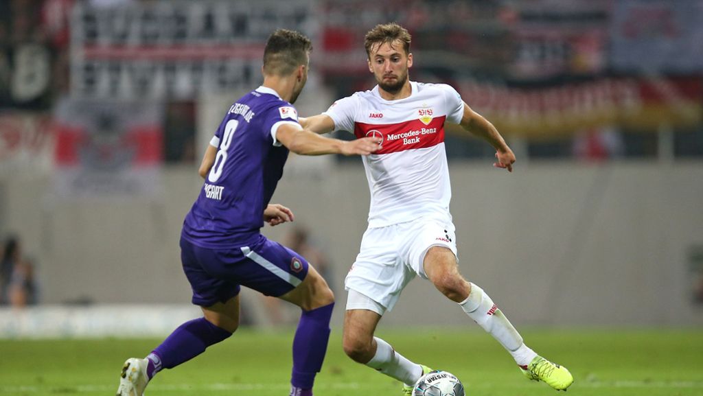VfB Stuttgart beim FC Erzgebirge Aue: Nathaniel Phillips ist unser „Spieler des Spiels“