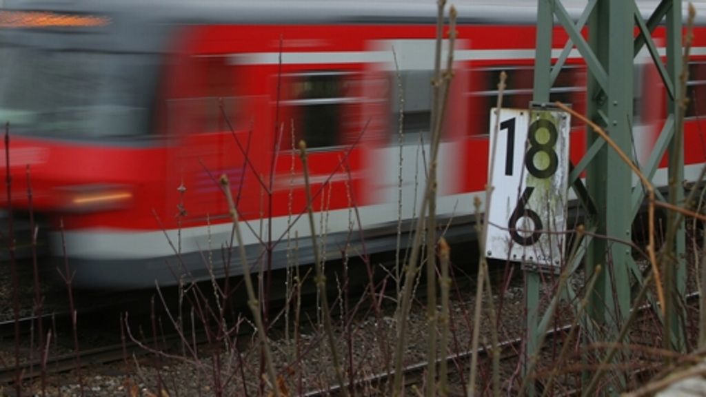 Zwischen Böblingen und Vaihingen: Ausfälle auf der S-Bahn-Linie 1