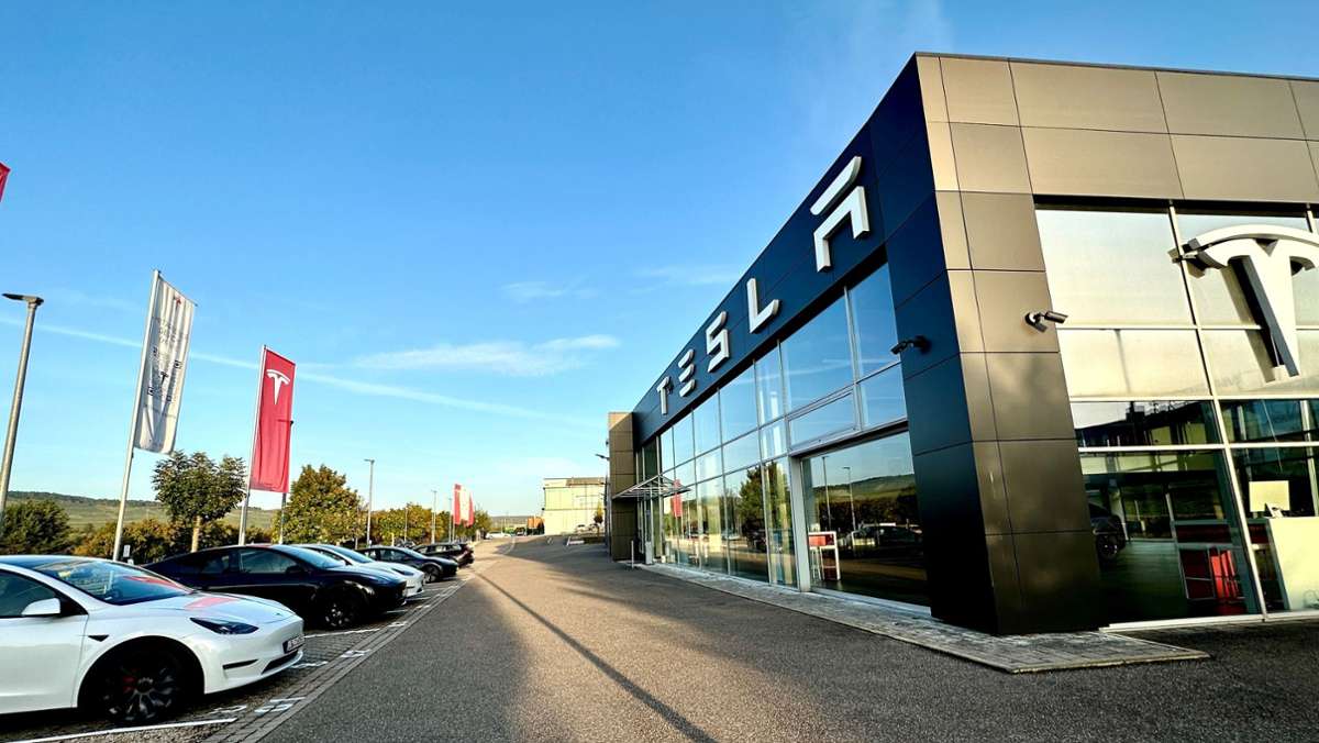 Showroom  für die Region Stuttgart: Wann eröffnet Tesla in Weinstadt?