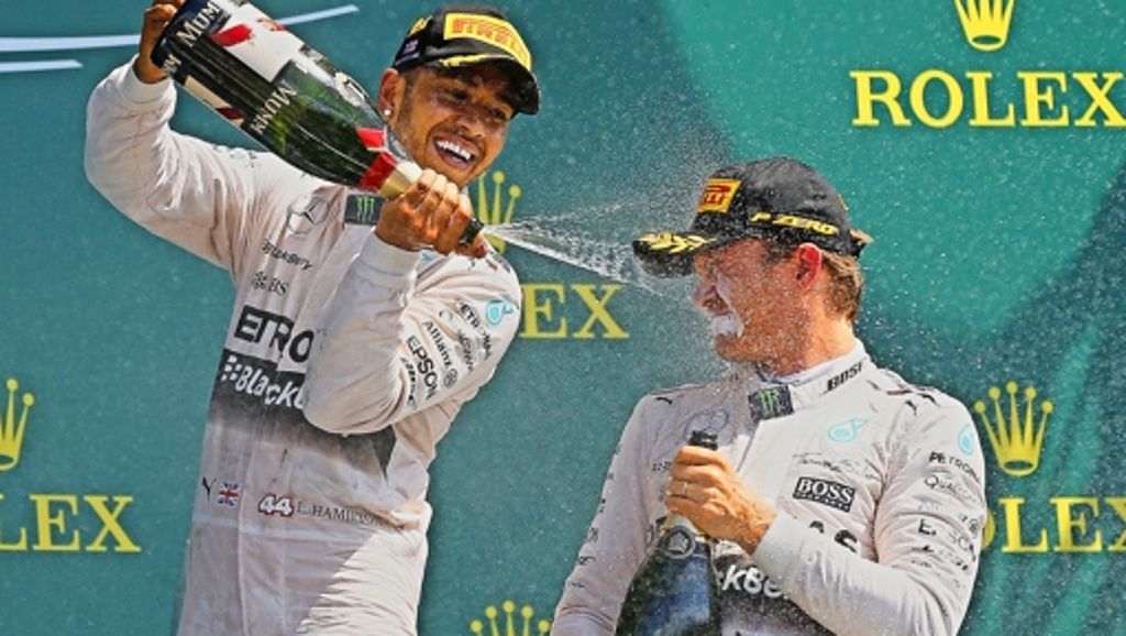 Formel 1: Hamilton stoppt  den Rosberg-Trend
