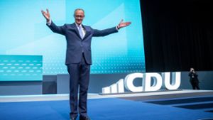 CDU-Bundesparteitag in Berlin: Friedrich Merz als CDU-Vorsitzender wiedergewählt