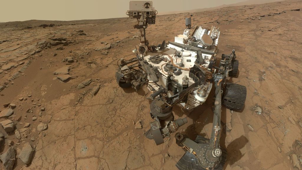 Mission auf dem Mars: Curiosity-Rover klettert auf einen Berg