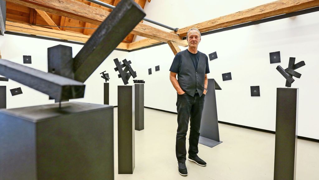 Ottmar Hörl im Galerieverein: Absurdes in der Kunst und Humor im Spiel