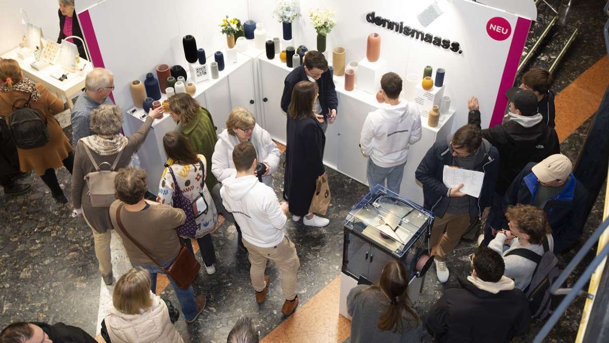 Designmesse Blickfang in Stuttgart: „Upcycling“ bei vielen Ausstellern hoch im Kurs