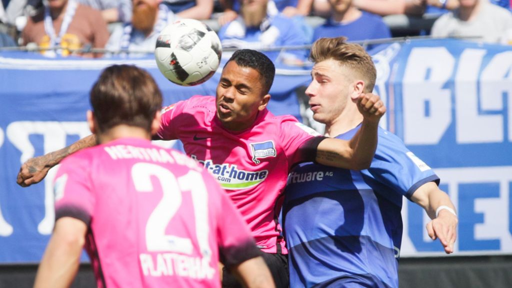 Fußball-Bundesliga: Hertha BSC holt Sieg bei Absteiger SV Darmstadt 98