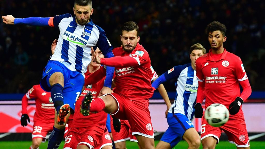 Bundesliga: Ibisevic schießt Hertha auf dritten Tabellen-Platz