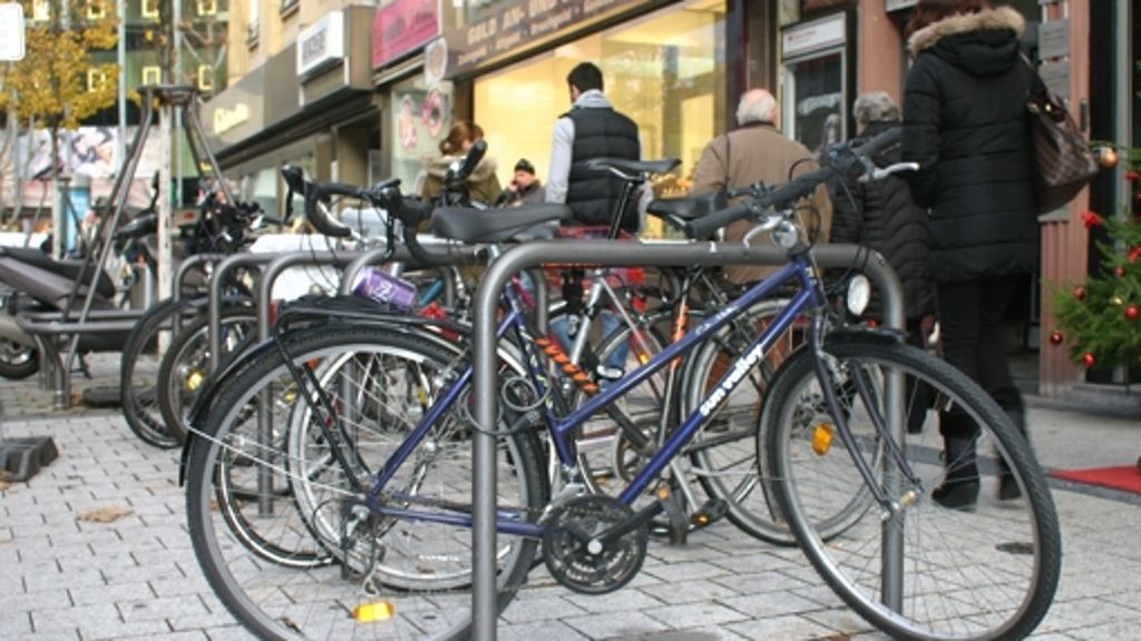 Tübinger Straße: Die Werbefahrräder sind verschwunden