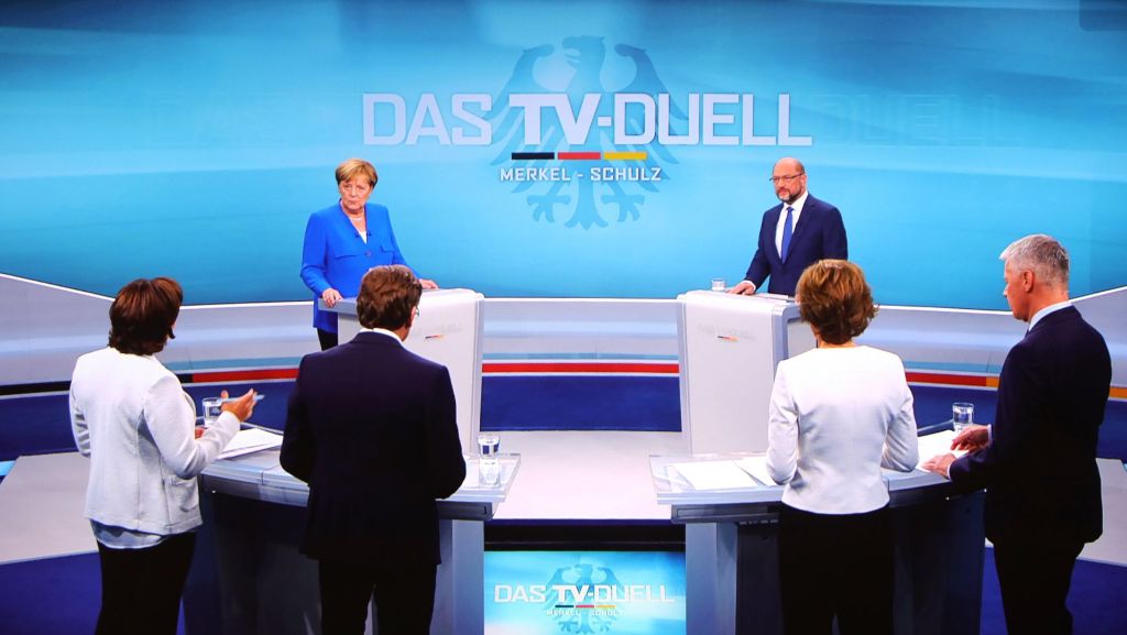 Bundestagswahl: ARD und ZDF wollen eigenes TV-Duell