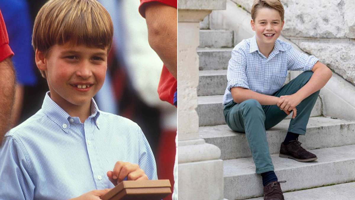 Prinz Georges Geburtstagsfoto: Royale Fangemeinde staunt über Ähnlichkeit zu Prinz William