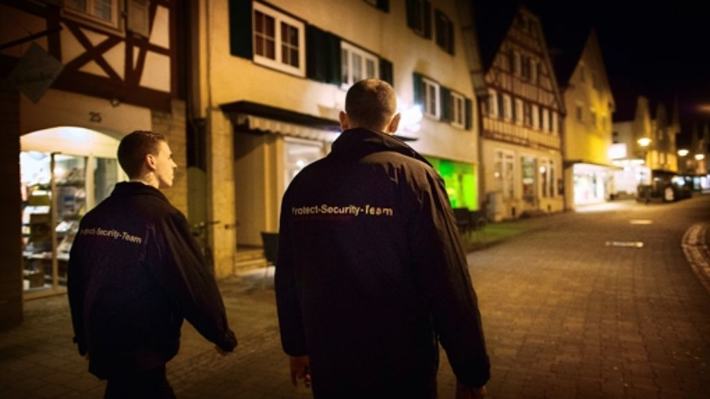 Security in Murrhardt: Protest gegen Neonazi bei Sicherheitsstreifen