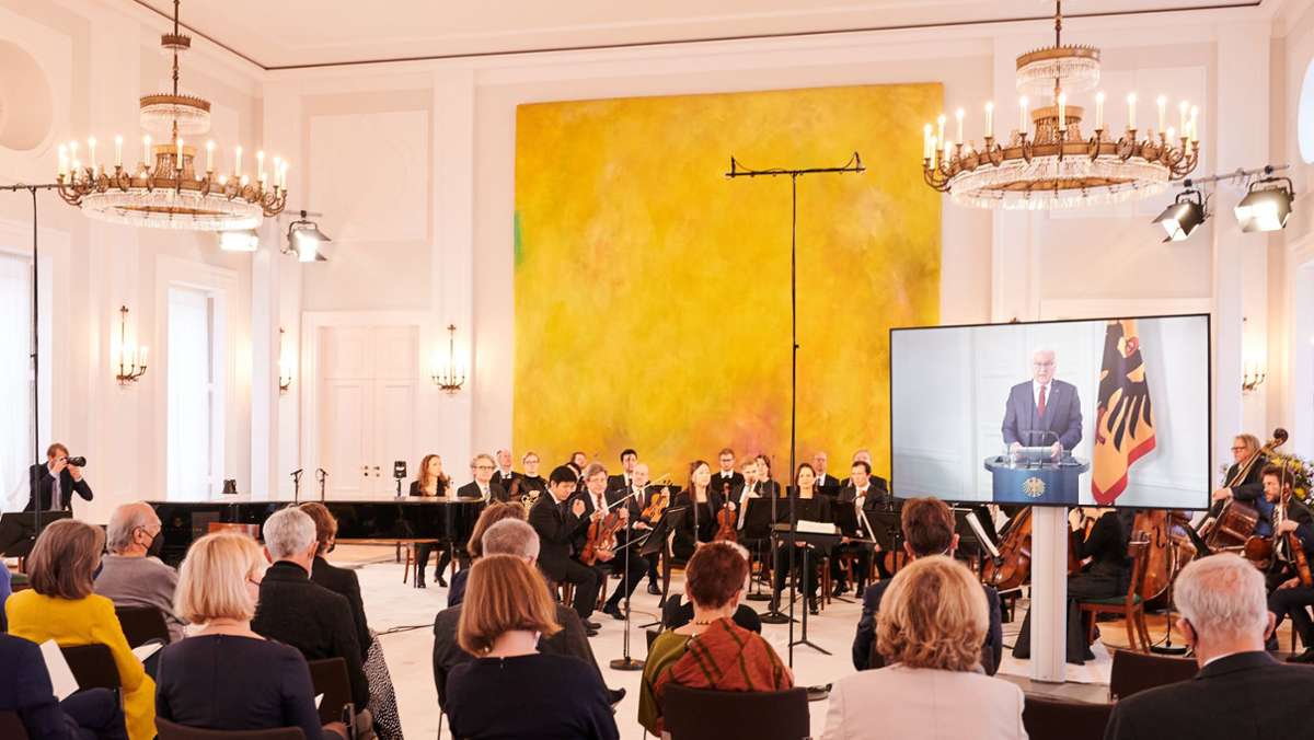 Russische Solisten im Schloss Bellevue: Ukrainischer Botschafter kritisiert Steinmeier-Konzert