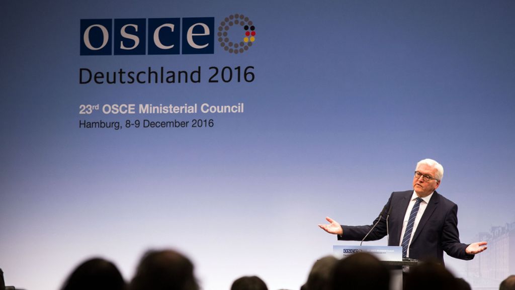 Hamburg: OSZE-Ministertreffen ohne Abschlusserklärung beendet