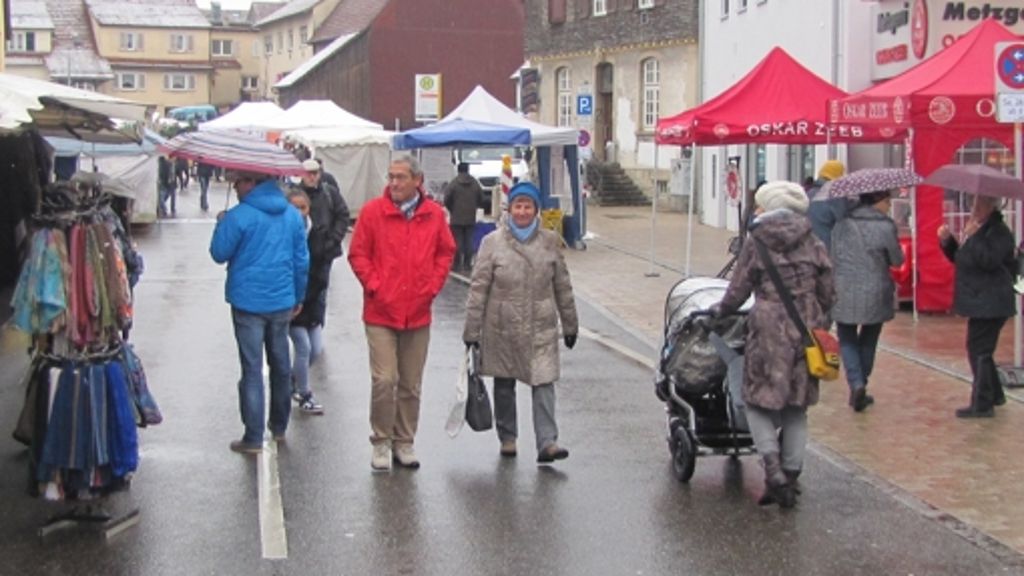 Markttag in Plieningen: Der Bezirk präsentiert sich