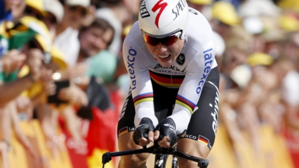 Auftakt der Tour de France: Martin verpasst Gelb ganz knapp