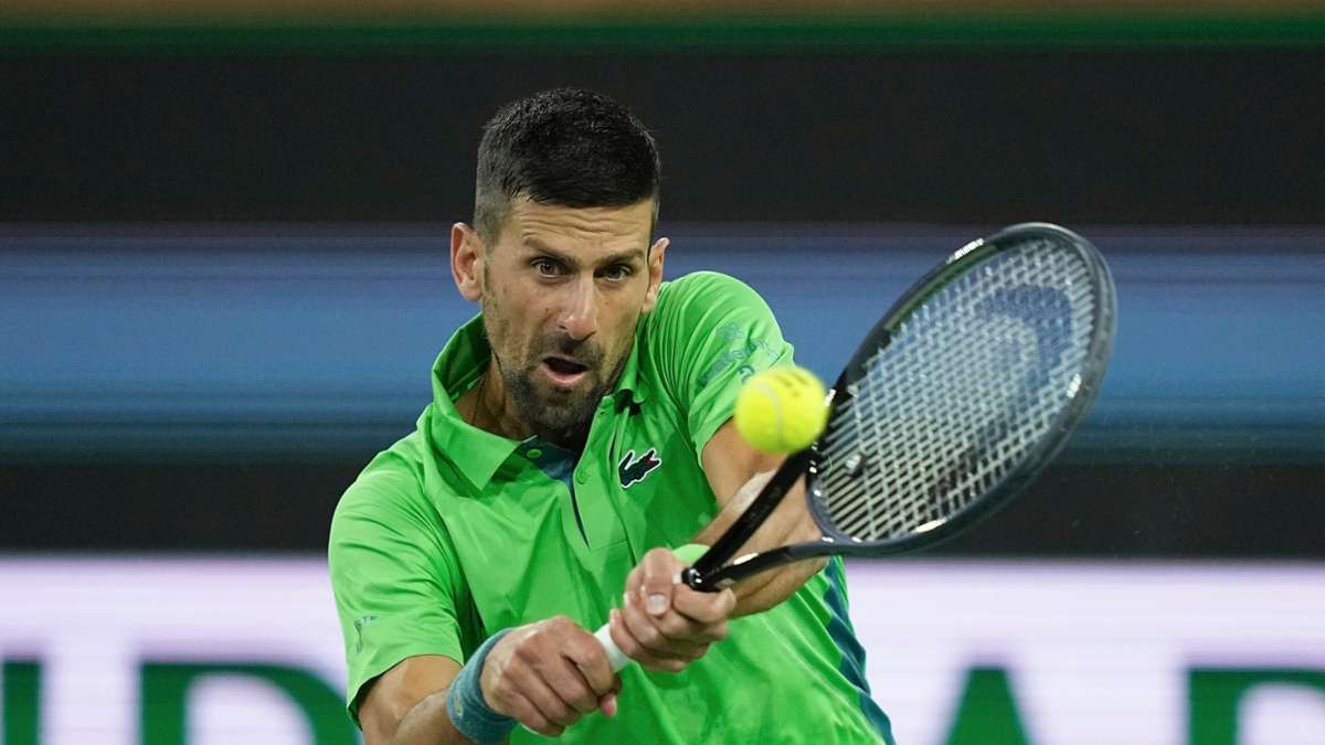 Tennis: Wirklich schlecht - Djokovic stolpert über Lucky Loser