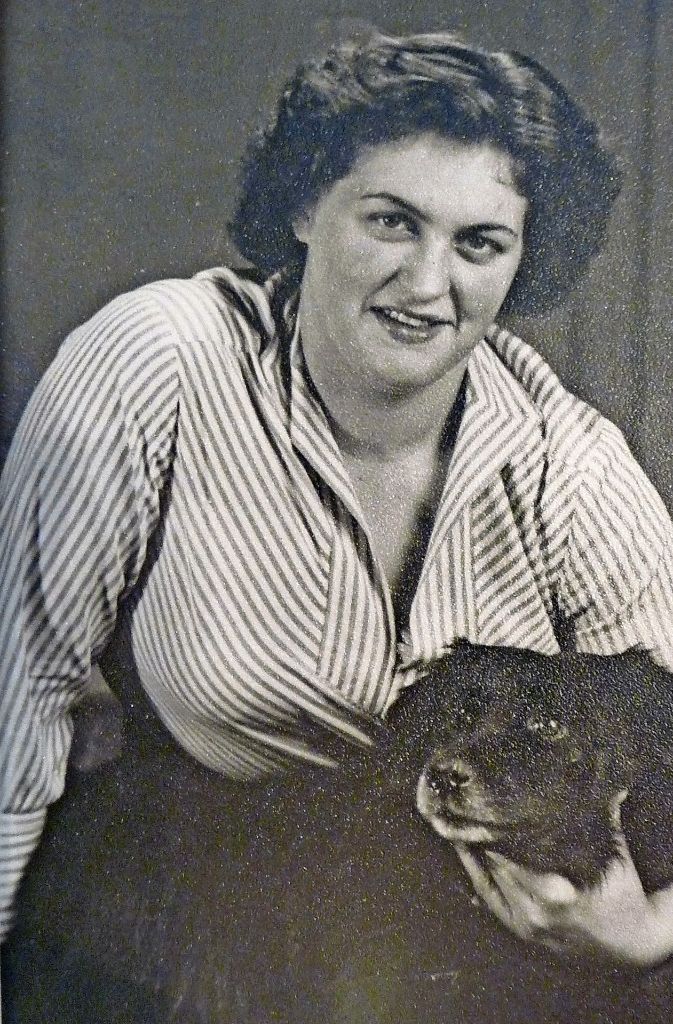 Doris Schmauder in jungen Jahren.
