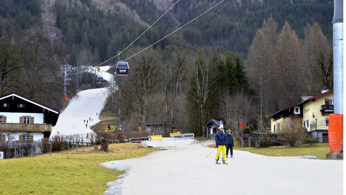Skitourismus in Not: Letzte Abfahrt am Jenner