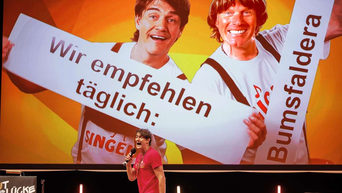 Comedian Matze Knop im Sparkassenforum: Der Mann der tausend Imitationen zu Gast in Böblingen