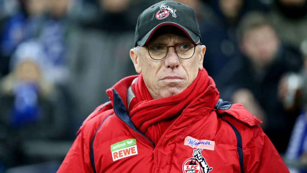 1.FC Köln: Bundesliga-Schlusslicht trennt sich von Peter Stöger