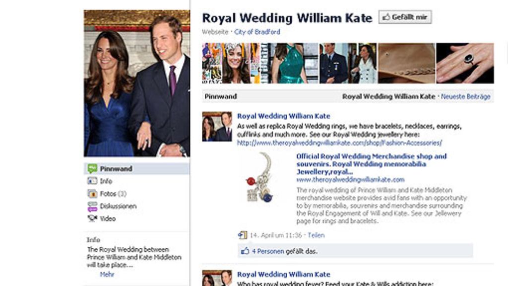 Kate & William: The Royal Wedding - ein königliches Netzereignis