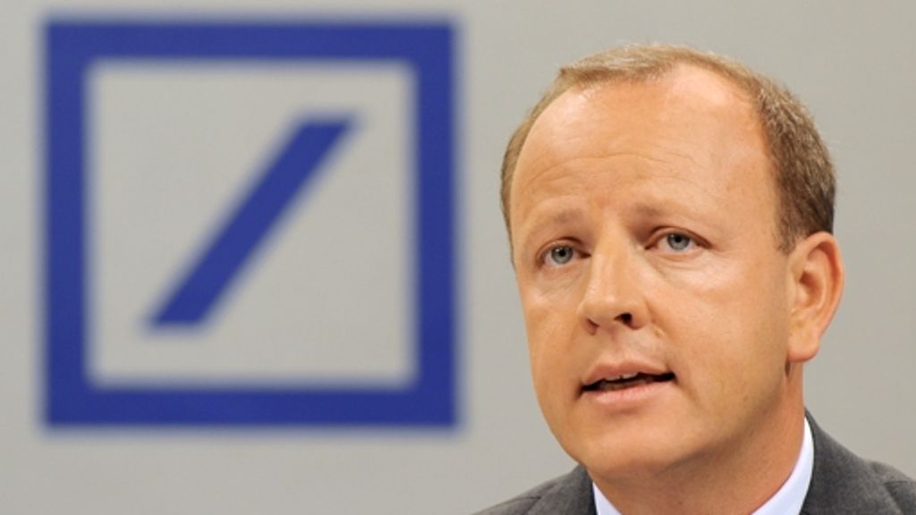 Vorstandsumbau bei der Deutschen Bank: Noch-Finanzchef  zeigt Nerven