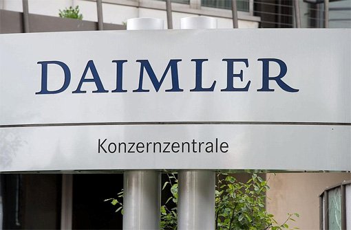 A Daimler works council threatens impeachment proceedings. Photo: dpa