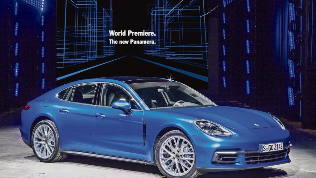 Premiere in Berlin: Porsche enthüllt den neuen Panamera