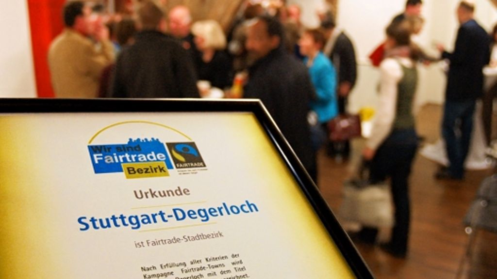 Fair-Trade in Degerloch: Mit dem Siegel ist die Arbeit nicht getan