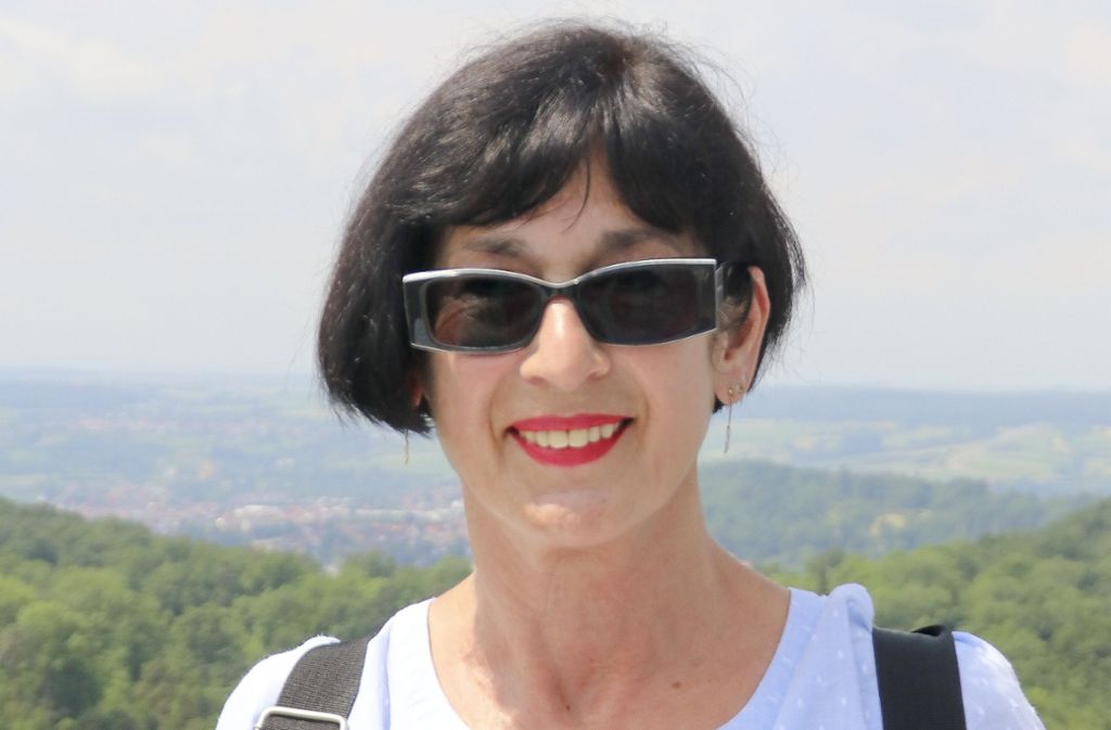 Bernadette Loewe, 63, Reutlingen: „Ich finde den Turm super. Die Aussicht von oben ist toll, man fühlt sich ein bisschen erhaben. Ein Besuch lohnt sich. Die Gegend ist schön, außerdem kann man hier sehr gut wandern. Ich komme wieder. “