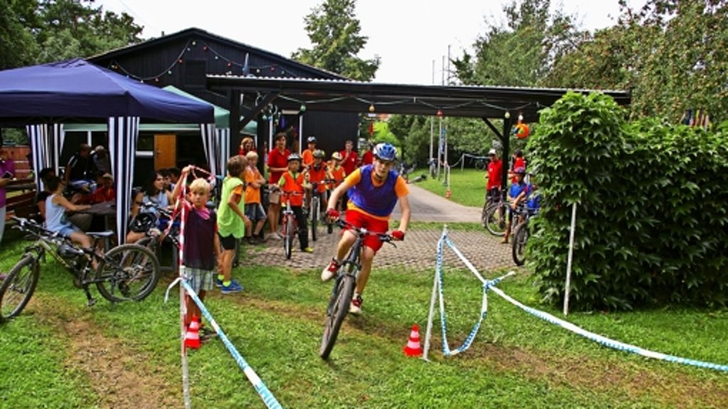 Bike-Erlebnis-Camp in Vaihingen: Grillen, schrauben und ganz viel Rad fahren