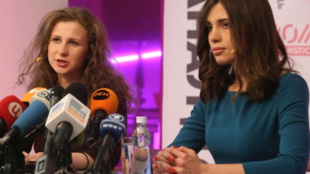 Hannah-Arendt-Preis: Pussy Riot für politische Aktionen ausgezeichnet