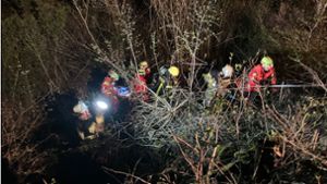 Feuerwehreinsatz in Stuttgart-Süd: Person stürzt Abhang hinunter – Höhenretter rücken an