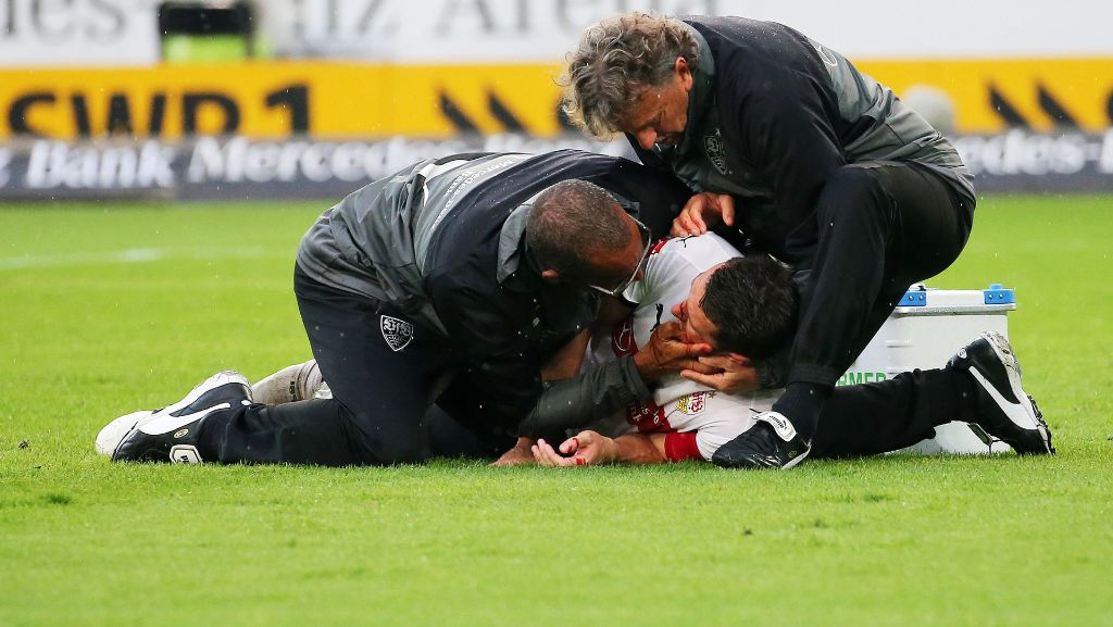 VfB Stuttgart: Schwer verletzter Gentner muss operiert werden